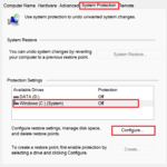 systems properties box