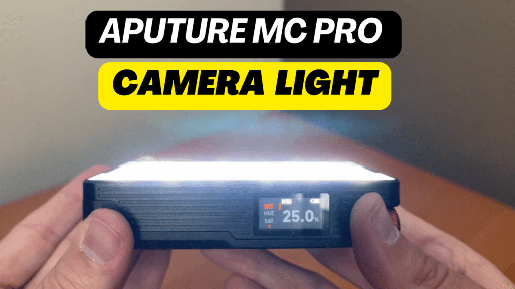 Aputure MC pro Camera light