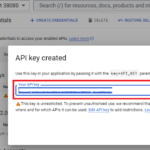 create an API key for youtube data